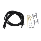 Maxbell Motorbike Carburetor Fuel Vacuum Gauge Balancer Synchronizer Tool Kit Black