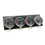Maxbell Motorbike Carburetor Fuel Vacuum Gauge Balancer Synchronizer Tool Kit Black