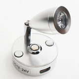 Maxbell Bedside Reading Lamp RV Boat Bedside Lamp Truck Motorhome B  white