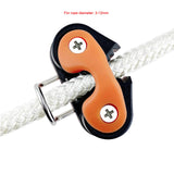 Maxbell Marine Grade Cam Cleat Fast Entry Cam Cleat for Line Sizes 3-12mm With Leading Ring