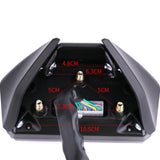 Maxbell Universal Motorcycle Speedometer LCD Digital Odometer Guage 199km/h 1200 rpm