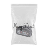 Maxbell Universal Motorcycle Speedometer LCD Digital Odometer Guage 199km/h 1200 rpm