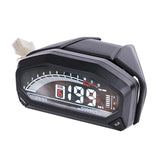 Maxbell Universal Motorcycle Speedometer LCD Digital Odometer Guage 199km/h 1200 rpm