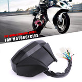 Maxbell Universal Motorcycle Speedometer LCD Digital Odometer Guage 199km/h 1200 rpm
