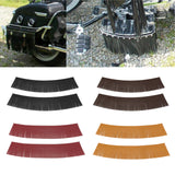 Maxbell Tassel Saddle Bags Fringe Waterproof for Harley Roadmaster  black