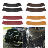 Maxbell Tassel Saddle Bags Fringe Waterproof for Harley Roadmaster  black
