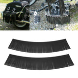 Maxbell Tassel Saddle Bags Fringe Waterproof for Harley Roadmaster  black