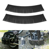 Maxbell Tassel Saddle Bags Fringe Waterproof for Harley Roadmaster  black