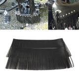 Maxbell Tassel Saddle Bags Fringe Waterproof for Harley Roadmaster  black