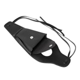 Maxbell Black PU Gas Fuel Tank Cover Panel Bag Pouch for Sportster No Rivet