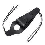 Maxbell Black PU Gas Fuel Tank Cover Panel Bag Pouch for Sportster No Rivet