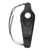 Maxbell Black PU Gas Fuel Tank Cover Panel Bag Pouch for Sportster No Rivet
