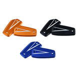 Maxbell 1 Pair Front Brake Fluid Reservoir Cover Fit for HAYABUSA GSX1300R 2021-2022 Blue