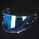 Maxbell Motorcycle Helmets Visor PC Parts for Z7 Z-7 CNS-3R X-spirit Parts Accessory Transparent Blue J