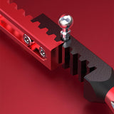 Maxbell CNC Aluminum Motorcycle Kickstand Parking Leg Foot Side Support Stand Red