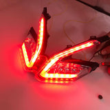 Maxbell Retro LED Rear Brake Tail Light for DUCATI 899 959 1199/S/R 1299 Smoke Black