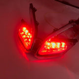 Maxbell Retro LED Rear Brake Tail Light for DUCATI 899 959 1199/S/R 1299 Smoke Black