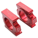 Maxbell CNC Rear Axle Block Chain Adjuster for Honda CRF250R 04-16 CRF450X 05-16 Acc