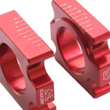 Maxbell CNC Rear Axle Block Chain Adjuster for Honda CRF250R 04-16 CRF450X 05-16 Acc
