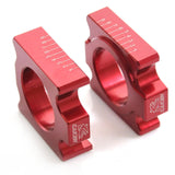 Maxbell CNC Rear Axle Block Chain Adjuster for Honda CRF250R 04-16 CRF450X 05-16 Acc