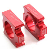 Maxbell CNC Rear Axle Block Chain Adjuster for Honda CRF250R 04-16 CRF450X 05-16 Acc