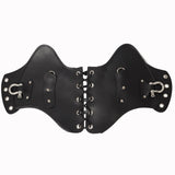 Maxbell Universal Motorcycle Heat Saddle Shield Deflectors Engine for Kawasaki Black
