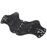 Maxbell Universal Motorcycle Heat Saddle Shield Deflectors Engine for Kawasaki Black