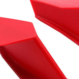 Maxbell 2 Pieces Universal Motorcycle Winglets Accessory for BMW for Ducati Red