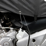 Maxbell Motorcycle Half Cover Outdoor 190T Nylon Fit for Touring Cruiser ATV Adv M