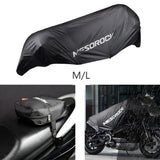Maxbell Motorcycle Half Cover Outdoor 190T Nylon Fit for Touring Cruiser ATV Adv M