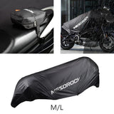 Maxbell Motorcycle Half Cover Outdoor 190T Nylon Fit for Touring Cruiser ATV Adv M