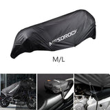 Maxbell Motorcycle Half Cover Outdoor 190T Nylon Fit for Touring Cruiser ATV Adv M