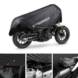 Maxbell Motorcycle Half Cover Outdoor 190T Nylon Fit for Touring Cruiser ATV Adv M