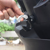 Maxbell Helmet Hook Helmets Accessories Aluminum Alloy Parts Fit for Bag Bottle Black White