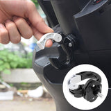 Maxbell Helmet Hook Helmets Accessories Aluminum Alloy Parts Fit for Bag Bottle Black White