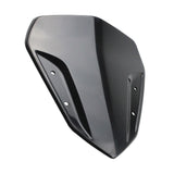 Maxbell Motorcycle Windshield Wind Deflector Protector Fit for Yamaha Aerox Nvx 155 Black