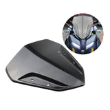 Maxbell Motorcycle Windshield Wind Deflector Protector Fit for Yamaha Aerox Nvx 155 Black