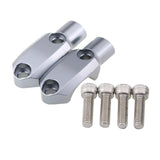Maxbell Handlebar Mirror Mount Holder Clamp 22mm for Honda Crf 250x  Gray