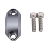 Maxbell Motorcycle Master Cylinder Clamp Cover for 22mm Handlebar Supplies Titanium