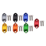 Maxbell Motorcycle Master Cylinder Clamp Cover for 22mm Handlebar Supplies Titanium