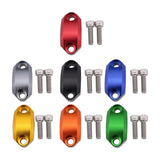 Maxbell Motorcycle Master Cylinder Clamp Cover for 22mm Handlebar Supplies Titanium