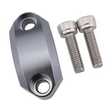 Maxbell Motorcycle Master Cylinder Clamp Cover for 22mm Handlebar Supplies Titanium