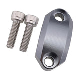Maxbell Motorcycle Master Cylinder Clamp Cover for 22mm Handlebar Supplies Titanium