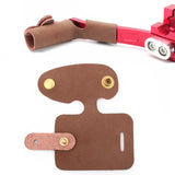 Maxbell Motorcycle Shifter Protect Artificial Leather Easy to Install Brown S