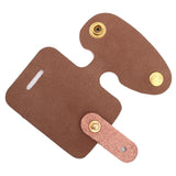 Maxbell Motorcycle Shifter Protect Artificial Leather Easy to Install Brown S
