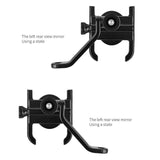 Maxbell Bike Motorcycle Cell Phone Holder for 1.97-3.74inch Wide Smartphone
