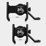 Maxbell Bike Motorcycle Cell Phone Holder for 1.97-3.74inch Wide Smartphone