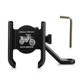 Maxbell Bike Motorcycle Cell Phone Holder for 1.97-3.74inch Wide Smartphone