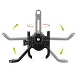 Maxbell Bike Motorcycle Cell Phone Holder for 1.97-3.74inch Wide Smartphone