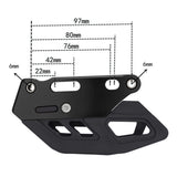 Maxbell Chain Guide Guard Replacement Parts Protective Aluminium Alloy Rubber black